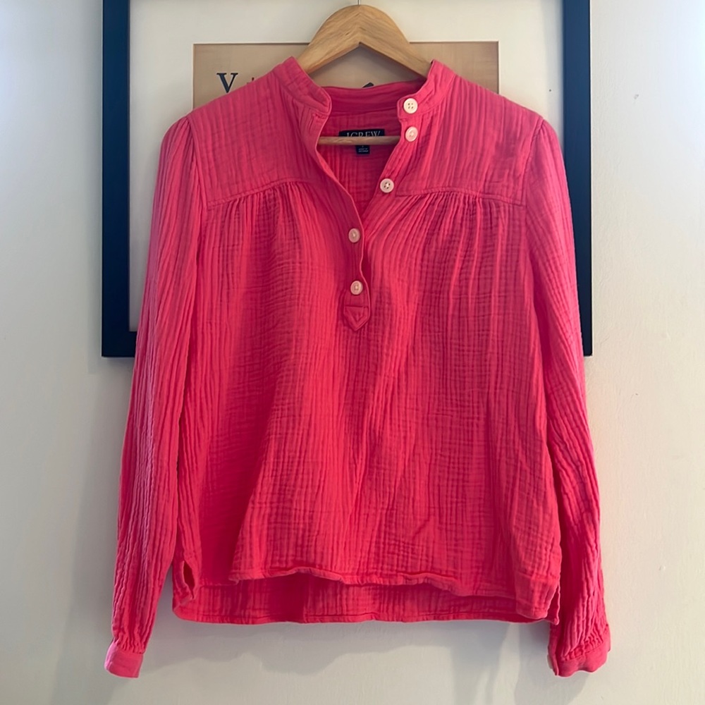 J crew Muslin shirt